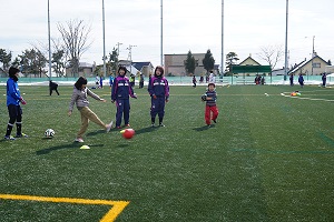 サッカー教室③