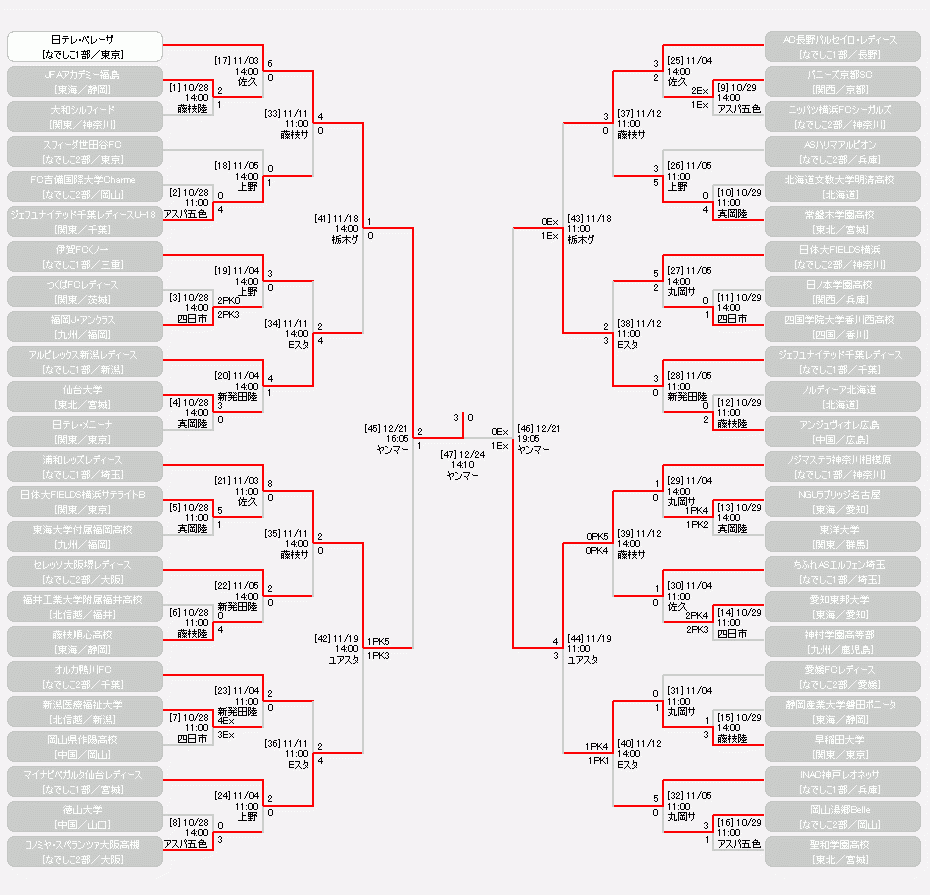 第39回 皇后杯全日本女子サッカー選手権大会